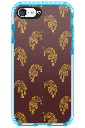 Burgundy Leopard Pattern - Apple iPhone 7