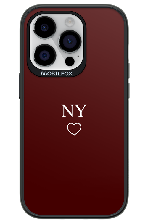 NY Burgundia 2.0 - Apple iPhone 14 Pro