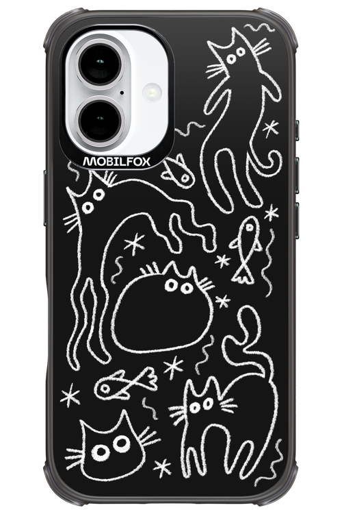 CHALK_CATS 2.0 - Apple iPhone 16