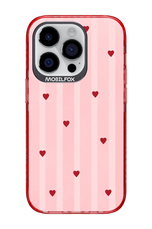 Red Little Hearts 2.0 - Apple iPhone 14 Pro