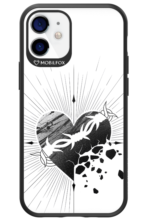 Fekete Szív 2.0 - Apple iPhone 12 Mini