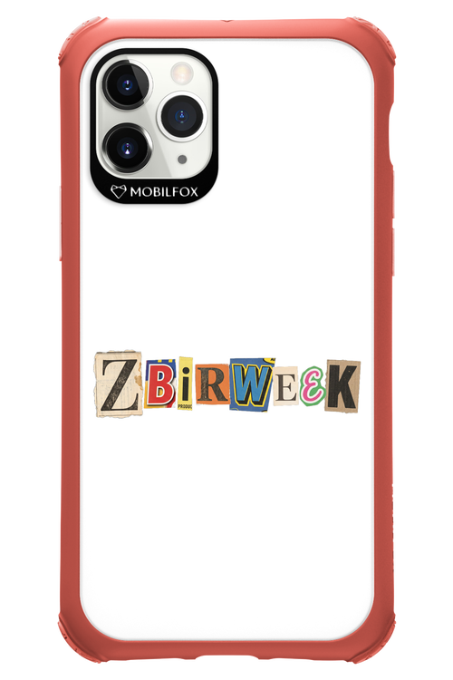 Zbirweek (white) 2.0 - Apple iPhone 11 Pro