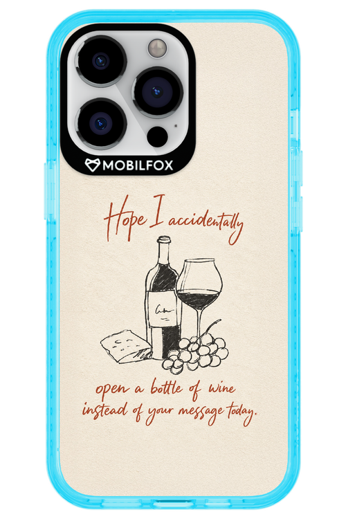 Bottle of wine 2.0 - Apple iPhone 13 Pro