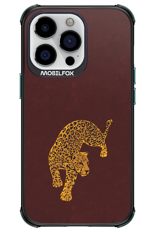 Burgundy Leopard - Apple iPhone 13 Pro