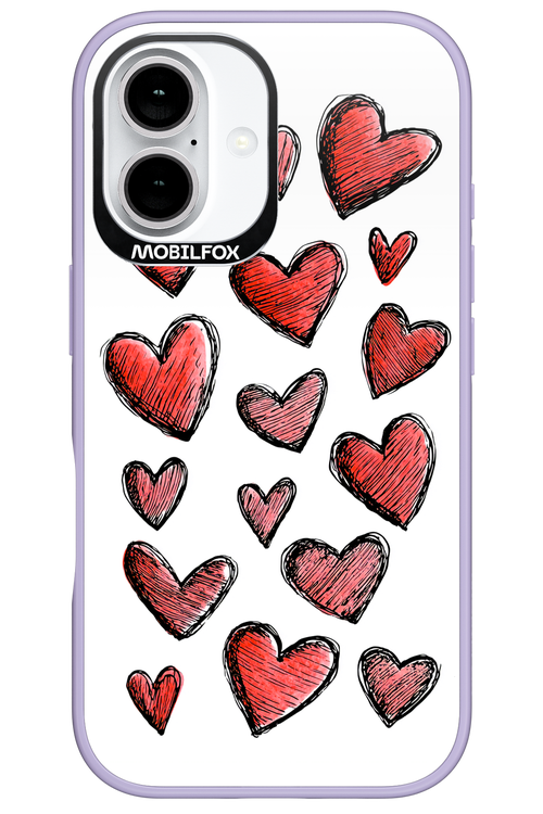 Red Love - Apple iPhone 16
