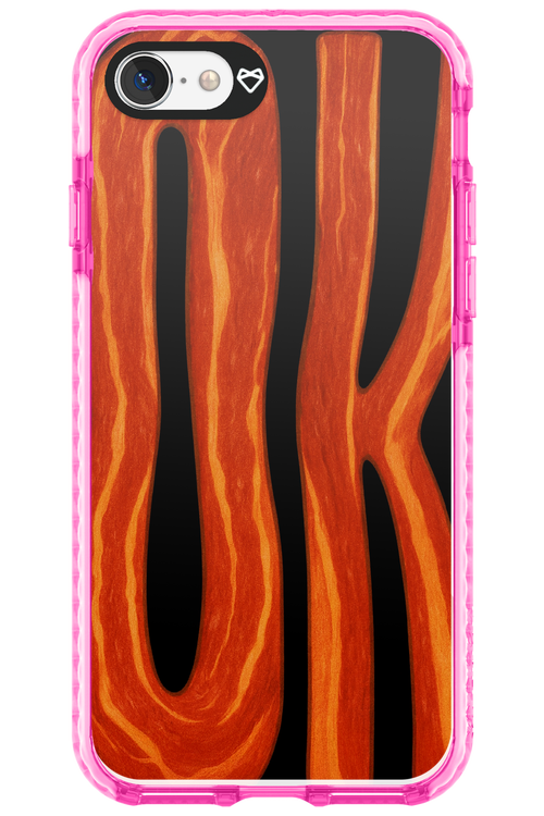 OK (Black-Red) - Apple iPhone SE 2022