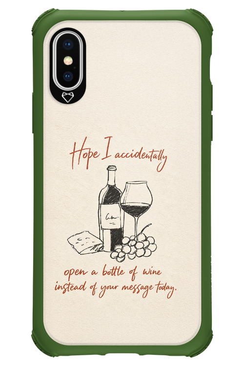 Bottle of wine 2.0 - Apple iPhone XS