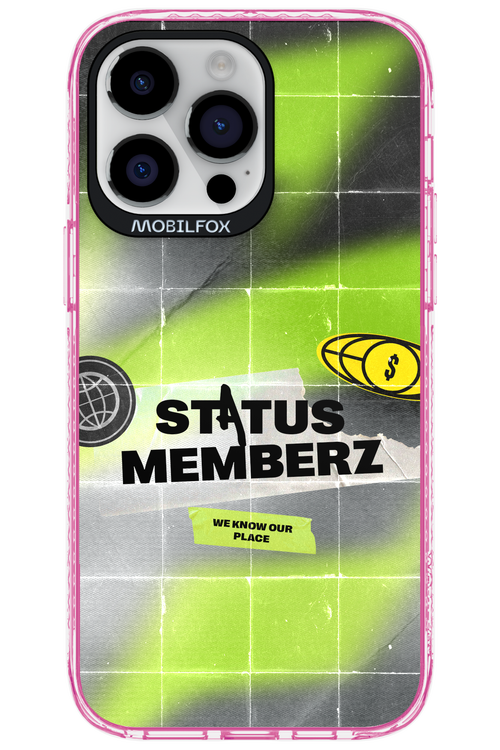 Status Memberz - Apple iPhone 14 Pro Max