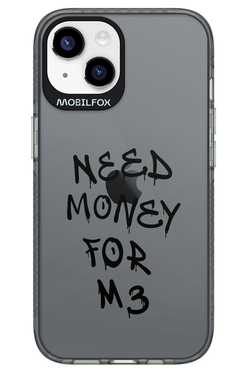 Need M3 Transparent Black - Apple iPhone 14