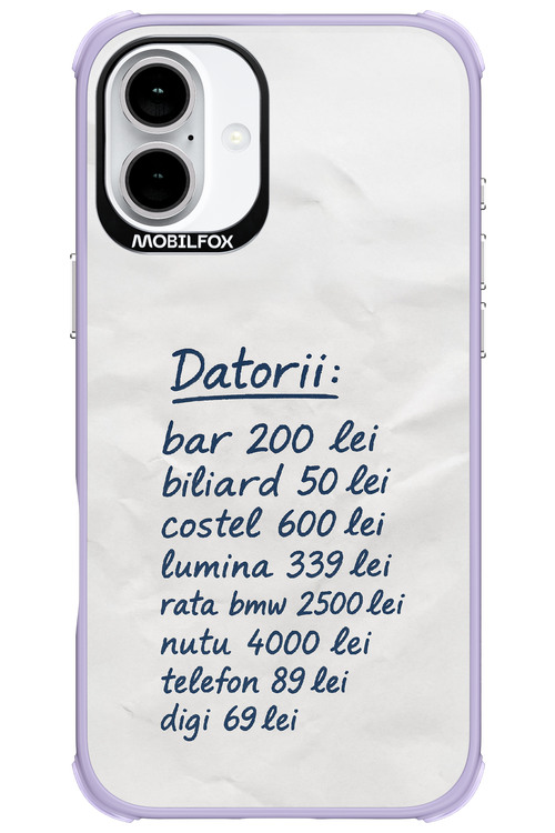 The List 2.0 - Apple iPhone 16 Plus