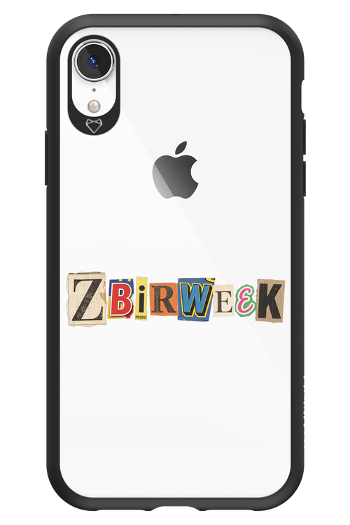 Zbirweek (transparent) 2.0 - Apple iPhone XR
