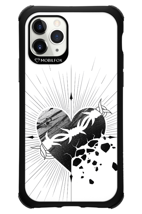Fekete Szív - Apple iPhone 11 Pro