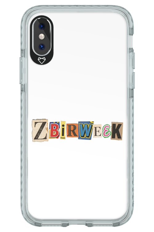 Zbirweek (white) 2.0 - Apple iPhone X