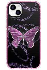 Butterfly Necklace - Apple iPhone 14 Plus