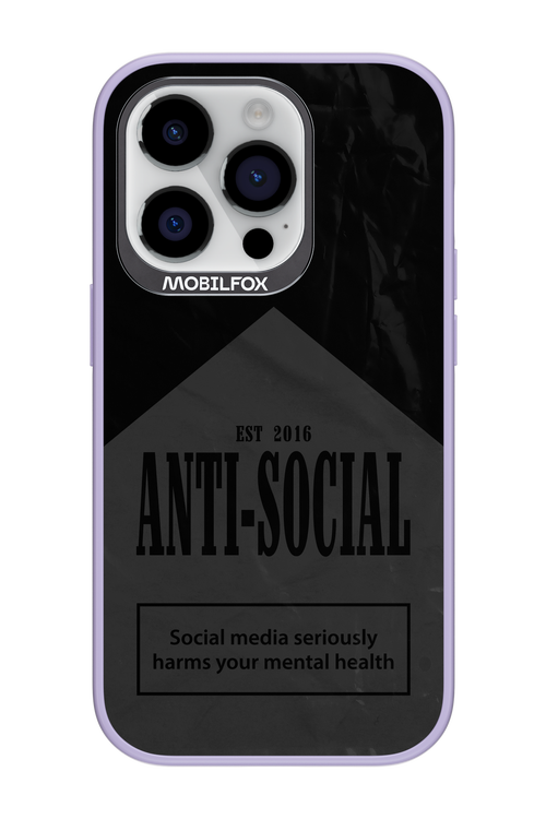 ANTI-SOCIAL (BLVCK) 2.0 - Apple iPhone 14 Pro