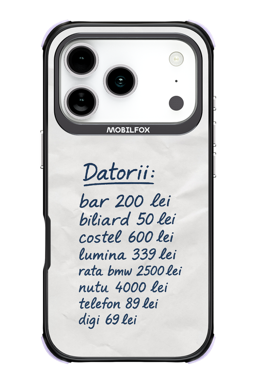 The List - Apple iPhone 17 Pro