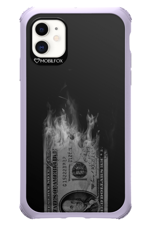 Money Burn B&W 2.0 - Apple iPhone 11