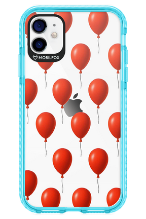 Red Balloons - Apple iPhone 11