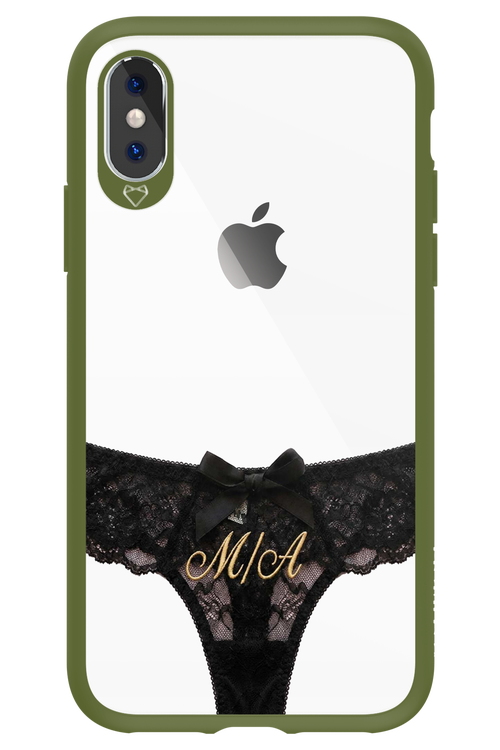 Black Panties Transparent 2.0 - Apple iPhone X