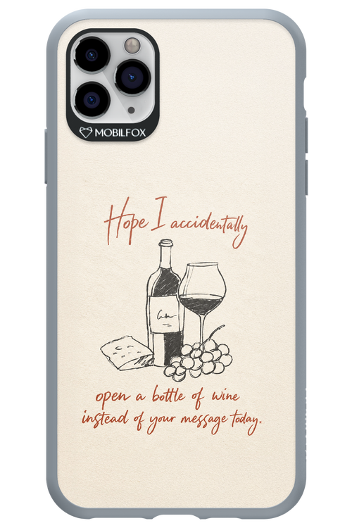 Bottle of wine 2.0 - Apple iPhone 11 Pro Max