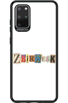 Zbirweek (white) 2.0 - Samsung Galaxy S20+