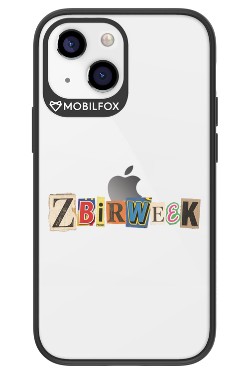 Zbirweek (transparent) 2.0 - Apple iPhone 13 Mini