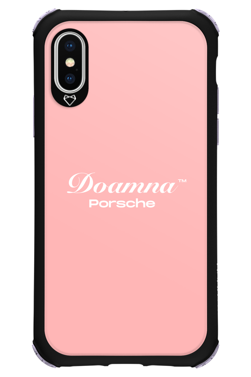 Doamna Porsche (pink) - Apple iPhone X