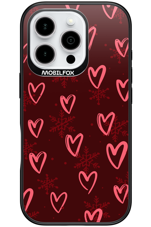 Christmas Hearts - Apple iPhone 16 Pro