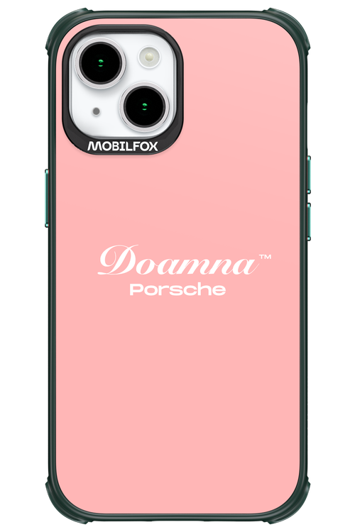 Doamna Porsche (pink) - Apple iPhone 15