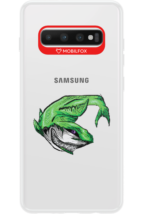 Bababa Shark Transparent - Samsung Galaxy S10+