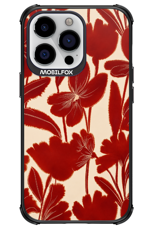 Burgundy Flowers 2.0 - Apple iPhone 13 Pro