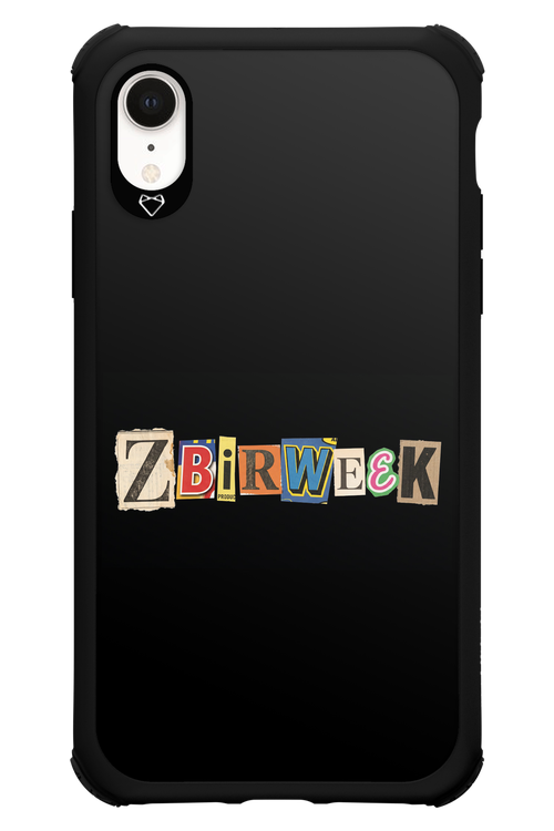 Zbirweek (black) 2.0 - Apple iPhone XR