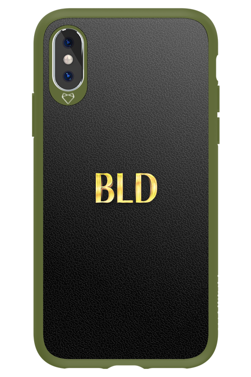 BLD GOLD LOGO - Apple iPhone X