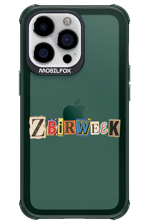 Zbirweek (transparent) 2.0 - Apple iPhone 13 Pro