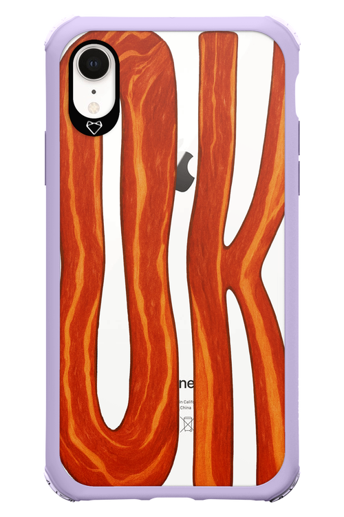 O K (Transparent) - Apple iPhone XR