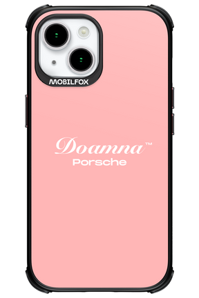 Doamna Porsche (pink) - Apple iPhone 15