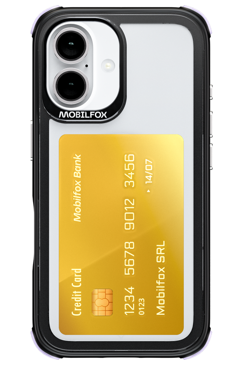 Gold Card - Apple iPhone 16