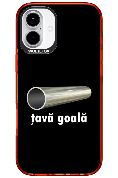 Țavă Goală Black - Apple iPhone 16 Plus