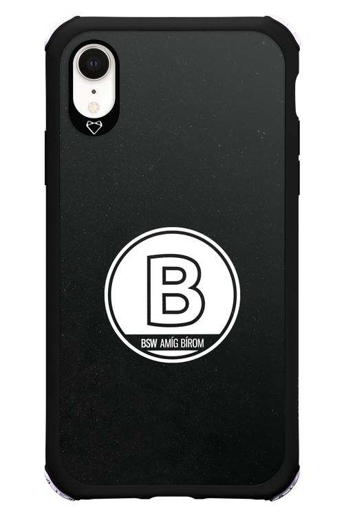 Amig bírom Black - Apple iPhone XR