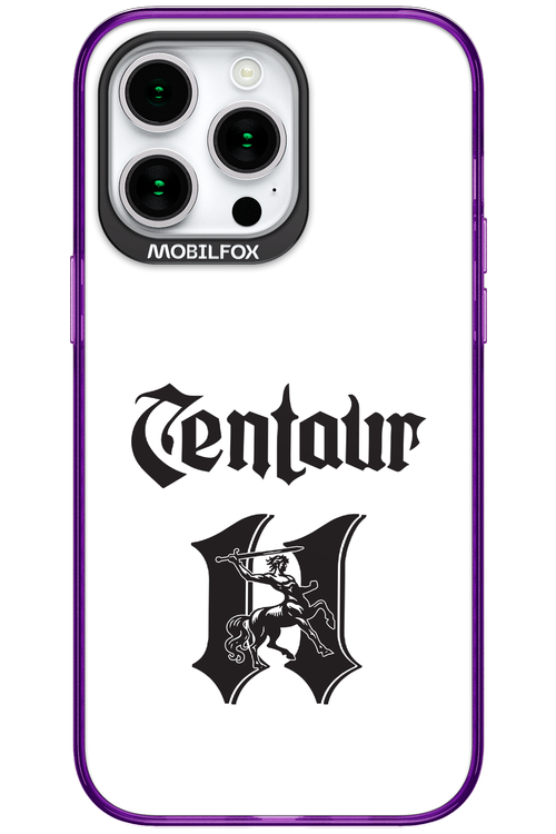 Centaur Logo White 2.0 - Apple iPhone 15 Pro Max