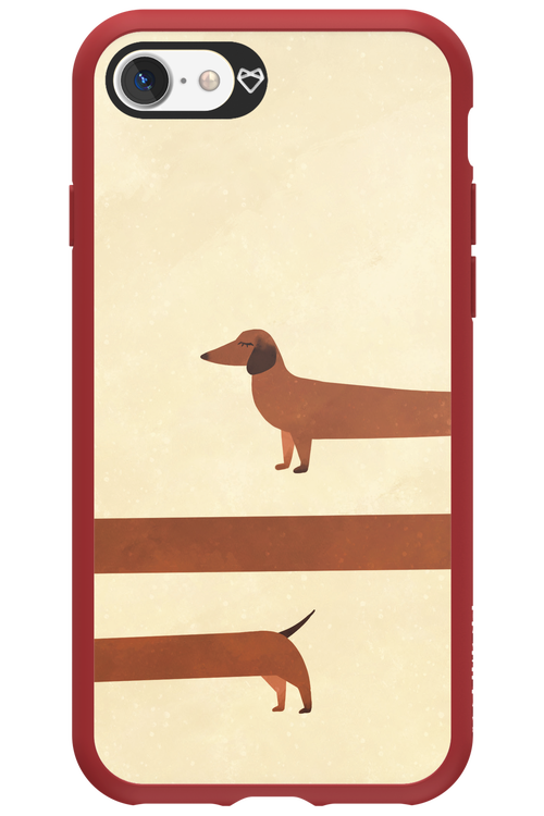 Stretchy Dog - Apple iPhone 7