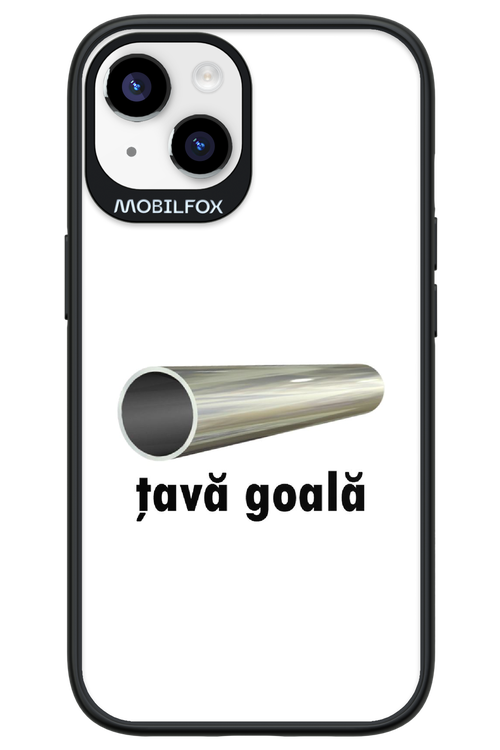 Țavă Goală White - Apple iPhone 14