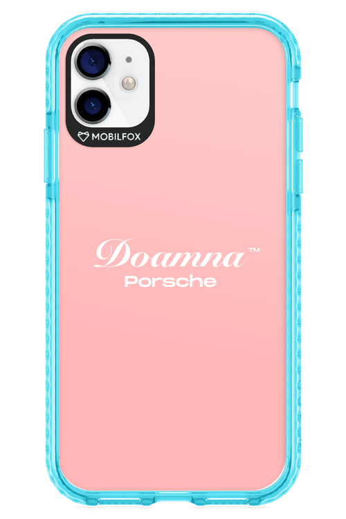Doamna Porsche (pink) - Apple iPhone 11