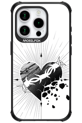 Fekete Szív - Apple iPhone 15 Pro