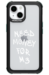 Need M3 Transparent White - Apple iPhone 15