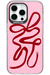 Burgundy Bow - Apple iPhone 15 Pro Max