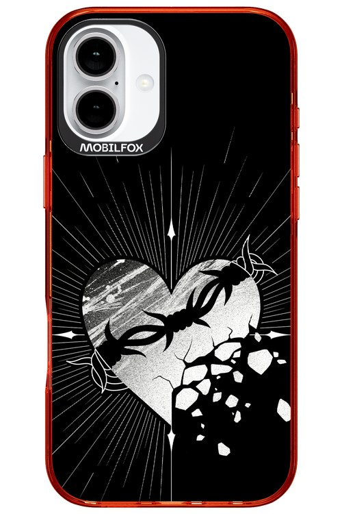 Fehér Szív 2.0 - Apple iPhone 16 Plus