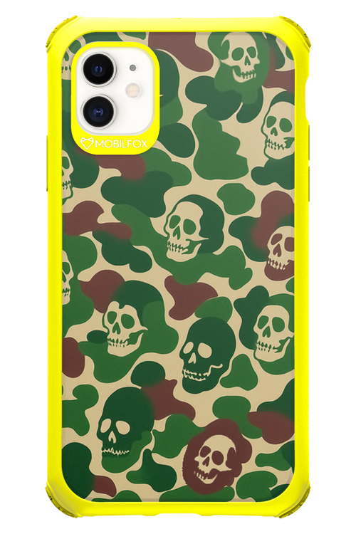 Camo Skull - Apple iPhone 11