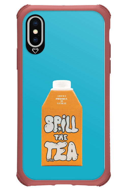 Yellow Splash - Apple iPhone X