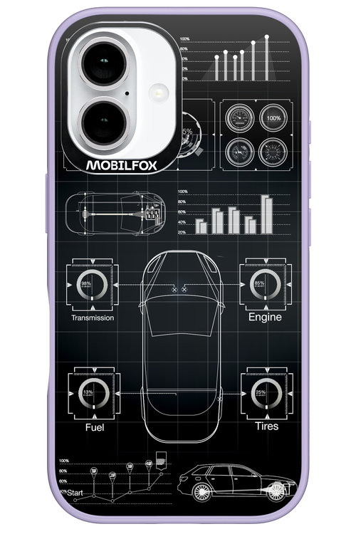 Cyber Grid 2.0 - Apple iPhone 16
